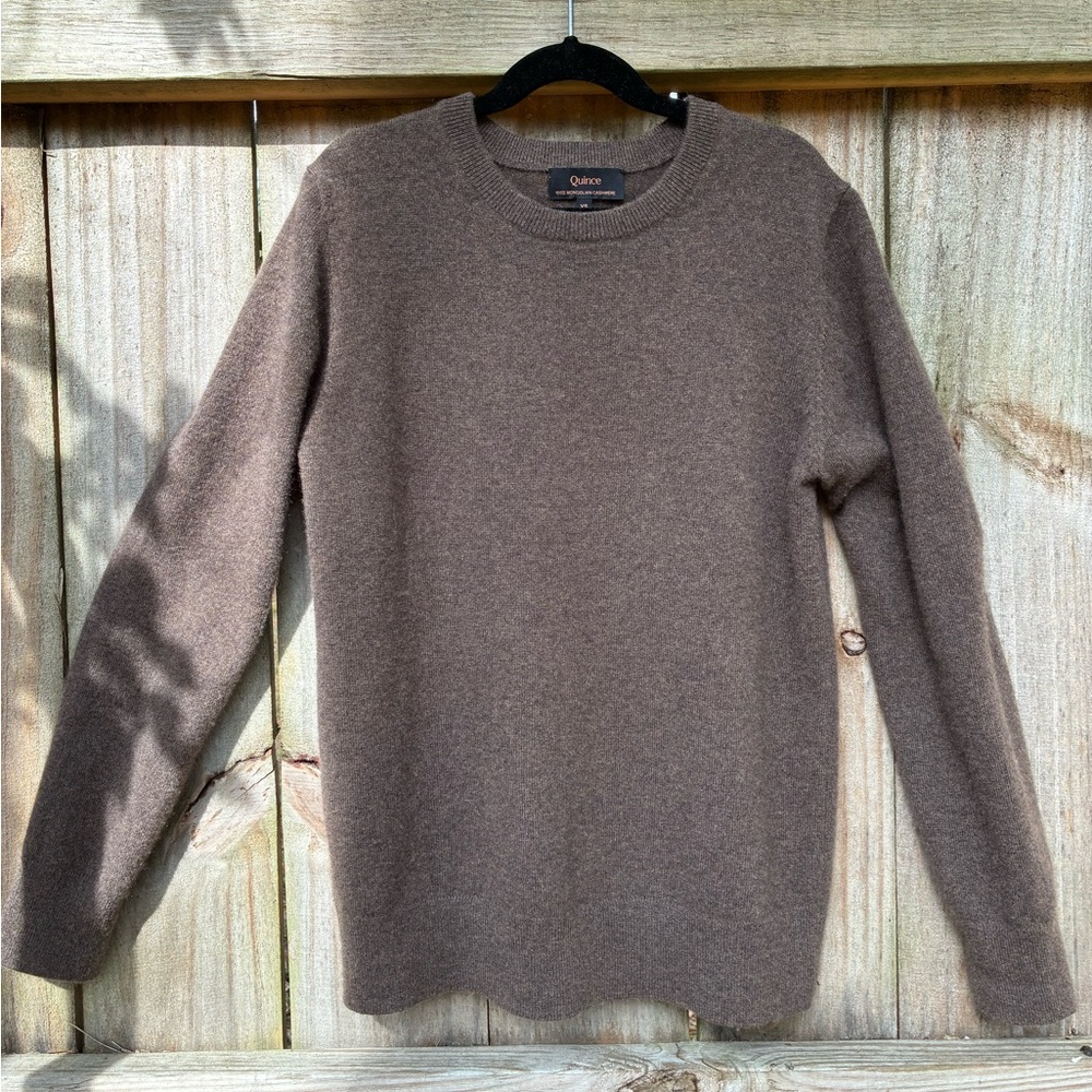 Quince Mongolian brown cashmere